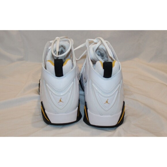 NIKE AIR JORDAN MEN\'S TRUE FLIGHT ATHLETIC SNEAKERS WHITE GOLD BLACK NEW SZ 13 main image 8